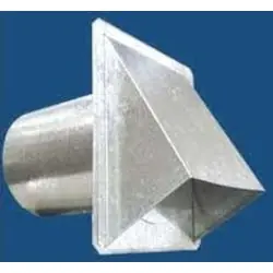 M&M V-WV6 F1903-V-WV6 6 ALUM. WALL VENT