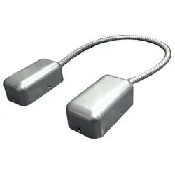 COMMAND ACCESS TECHNOLOGIES DL-20A Power Transfer Hinge Door Loop, Surface Mount, Standard, 20 Cable, Aluminum