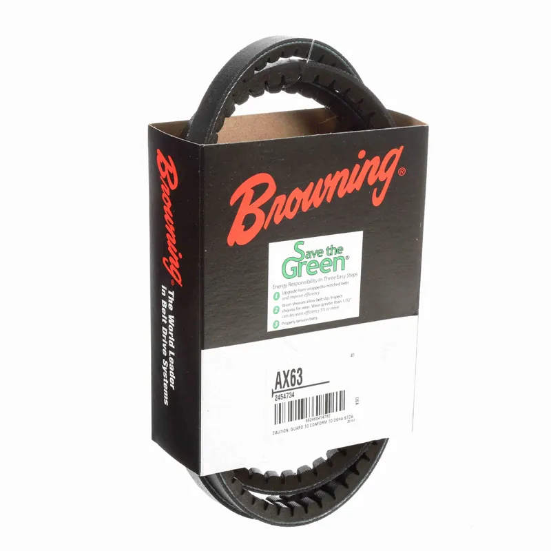 Browning 2454734 AX63 Gripnotch Belt Cogged V-Belt 65.2 inches