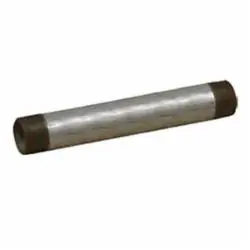 Ward Manufacturing GCPF30 3/4 inch x 30 inch Galvanized Steel Cut Length Pipe, Threaded x Threaded