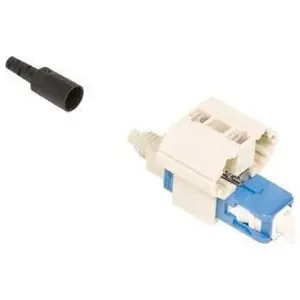 TeraSPEED 760117952 Fiber Qwik II-SC Connector Field Installable Blue