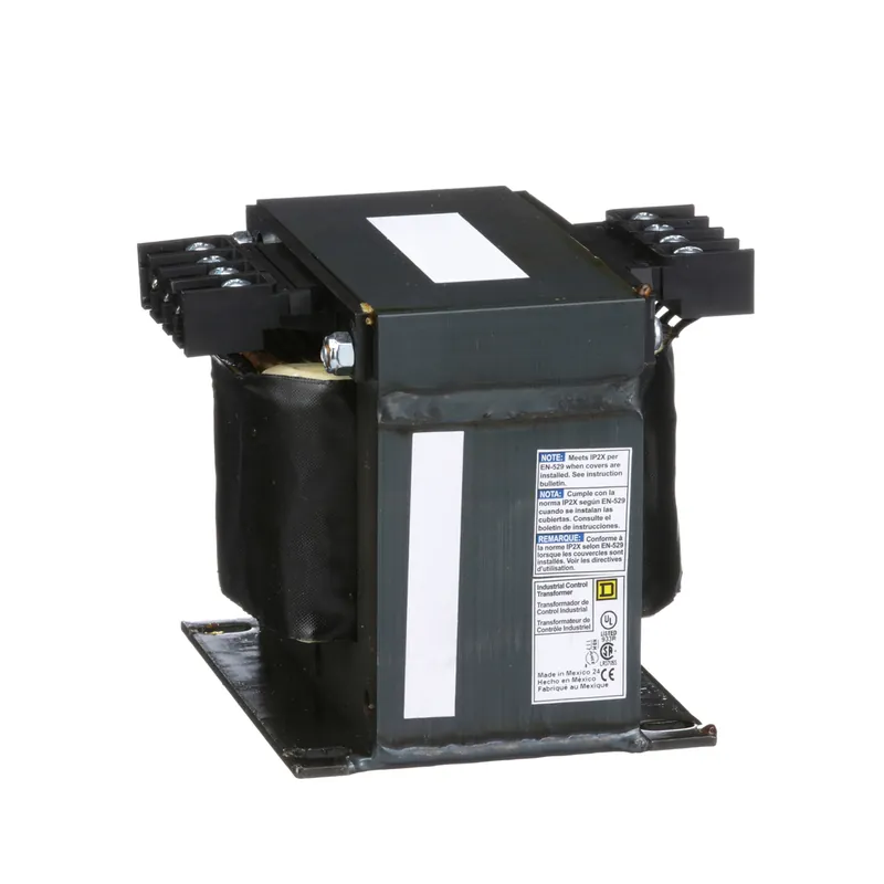 Square D 9070T750D2 750 VA 240 x 480 VAC Primary 24 VAC Secondary 1-Phase Control Transformer