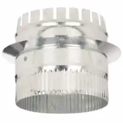 Gray Metal South 4-404D 4 Inch Flanged Starting Collar Without Damper