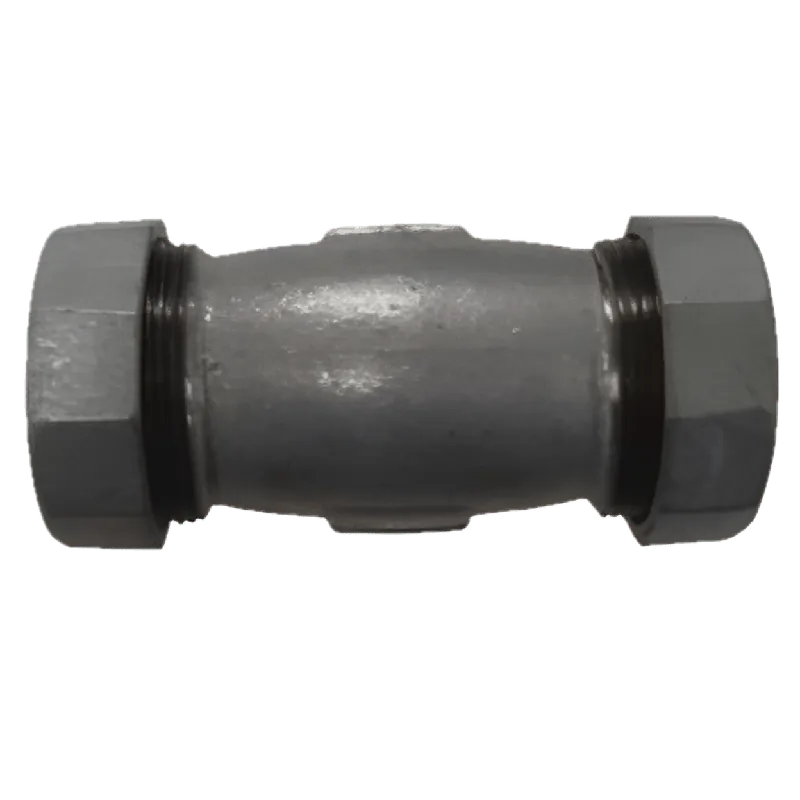 Approved Vendor LGCCH 1 inch Galvanized Malleable Iron Long Coupling Compression x Compression