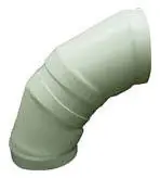 General Plastics L490P 4 x 4 PVC Straight 90D Elbow