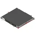 Siemon LVE-1U-MS-C01A Fiber, Enclosure, LightVerse Core, Rack Mount, 1U, Fixed Access, 4 Openings, Black