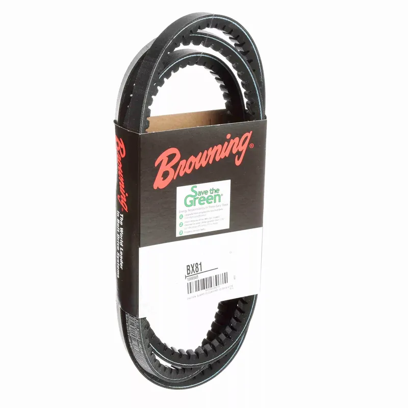 Browning 1089945 BX81 Gripnotch V-Belt Cogged (21/32 inch Width, 84 inch Length)