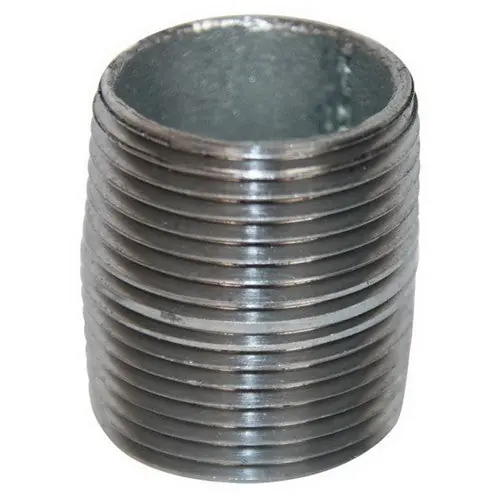 Ward Manufacturing GNJR 1-1/4 inch x 3-1/2 inch SCH 40 Galvanized Steel Nipple