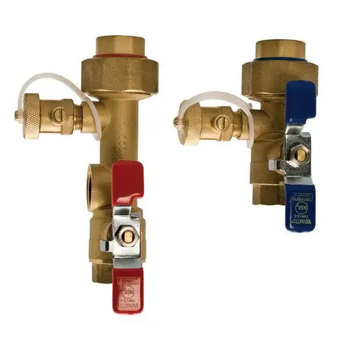 Watts WLF0120003 Lead Free Tankless Water Heater Valve, 3/4 inch, 150 psi