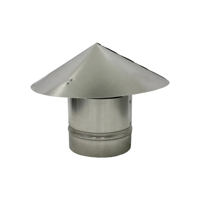 Air Duct Products 5546.08-28 5546 8 Inch Galvanized China Cap 28 Gauge