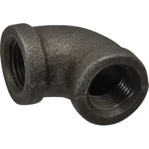 SPS Approved Vendor IB9LH 1-1/2 Inch x 1 Inch 90 Deg Malleable Iron Imported Elbow
