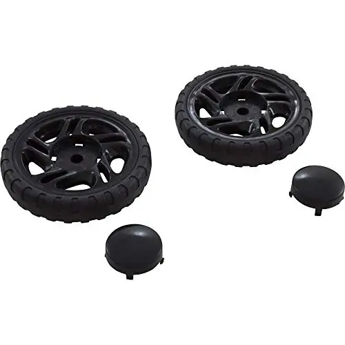 Aqua Products S2670BK-H Wheel Assembly 2670BK Drilled Replacement Part