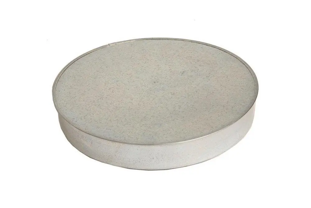 Gray Metal South 8-310 8 in. 26 ga Galvanized Round No-Crimp Duct Cap