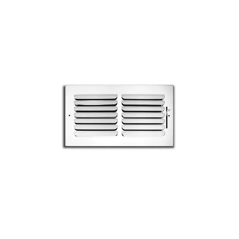 TRUaire 401M12X08 1-Way White Fixed Wall/Ceiling Register