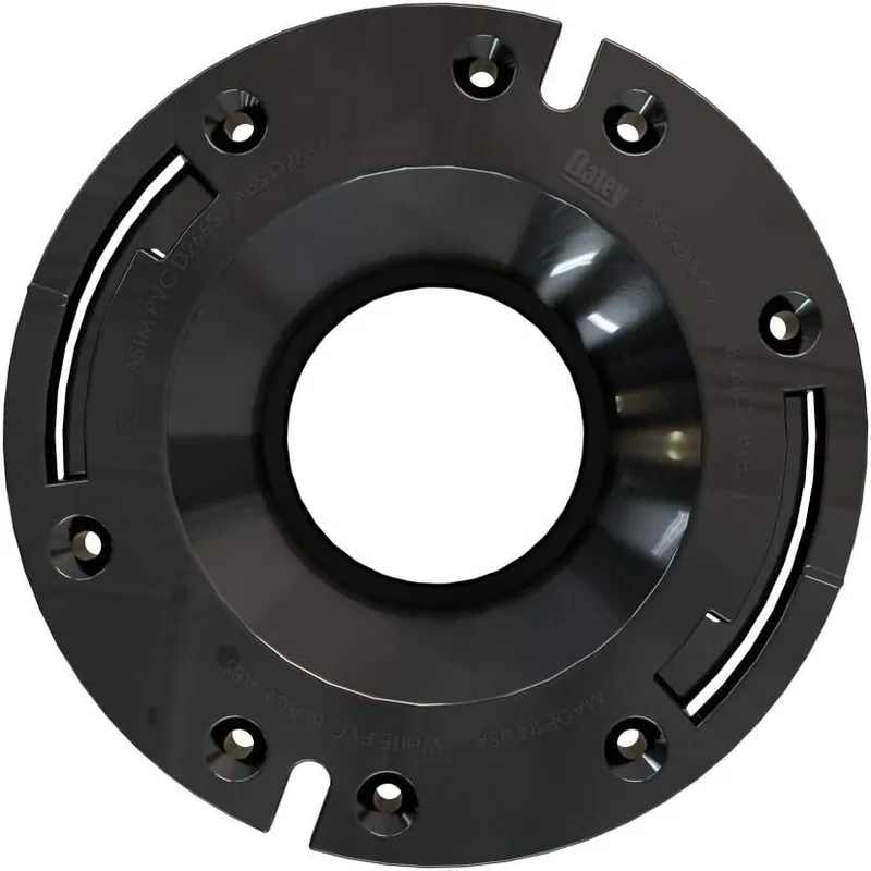 Oatey 43584 ABS Spigot Fit Closet Flange with Plastic Ring 3 Inch