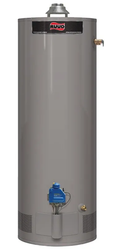 Ruud PROG50-36P-RU60 Professional Achiever 50 Gal. Tall 36 MBH Residential Propane Water Heater