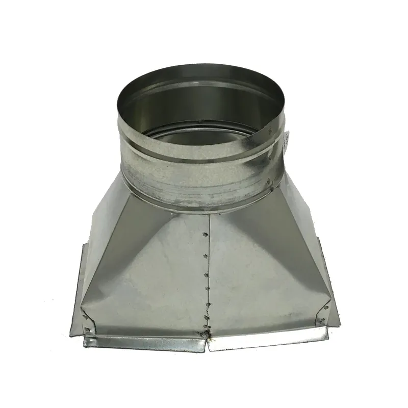 Air Duct Products 8413.100405-35-26 Register Boot with PG 10 inches x 4 inches x 5 inches 26 Gauge PH210040526S