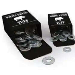 SPS Approved Vendor FWASHERCL 3/8 inch x 1-1/2 inch Zinc Plated Fender Washer