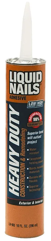 Liquid Nails LN903AHE90324TNO80 Liquid Nails 10 oz Low Voc Construction Adhesive