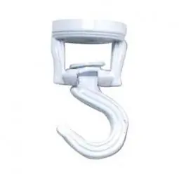 TRUE VALUE 86132GT GT WHT SWIV CEIL HOOK EA
