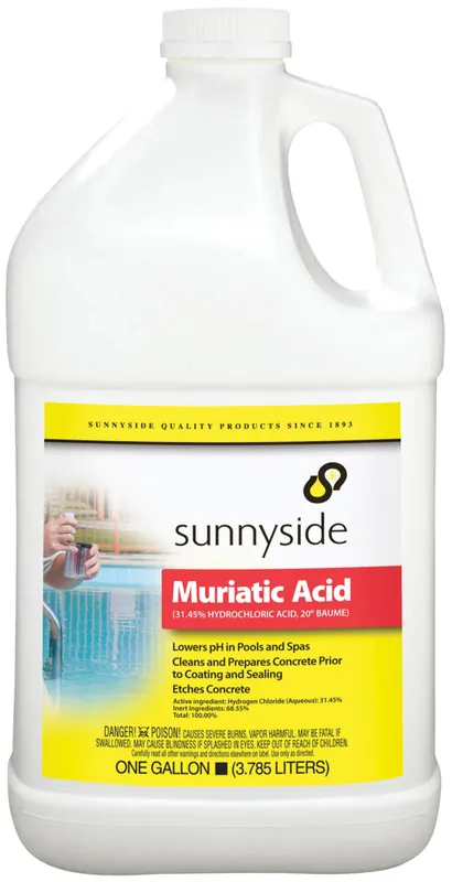 Sunnyside TV209221 Muriatic Acid 1 Gal.