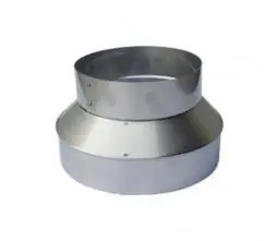 Clifco Sheet Metal ATCR54 5 to 4 Alum TC Reducer