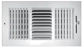 Truair Industries 103M 06X06 Registers 3 Way Side Wall 06X06