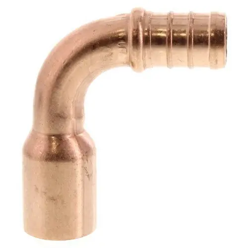 Sioux Chief SC632X222 PowerPEX 90 Deg Lead-Free Copper Elbow 1/2 inch x 1/2 inch