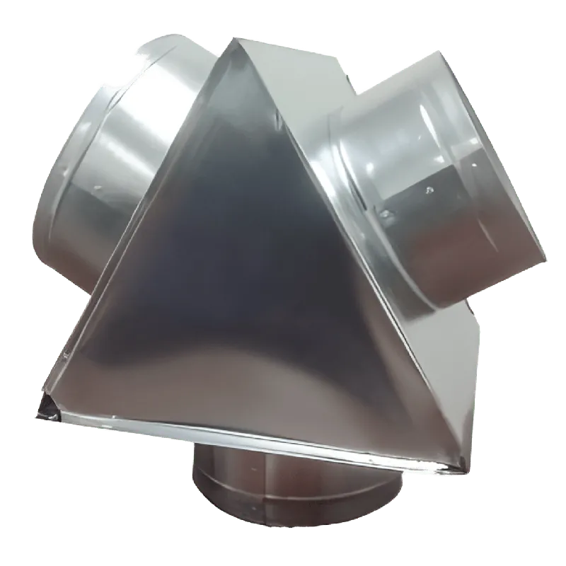 Gray Metal South 577-977 9 Inch x 7 Inch x 7 Inch Insulated Duct Wye Replacement MPN