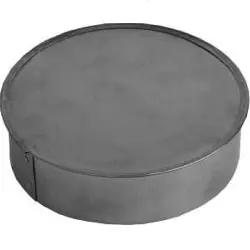 Gray Metal South 12-310 12 in. 26 ga Galvanized Round No-Crimp Duct Cap