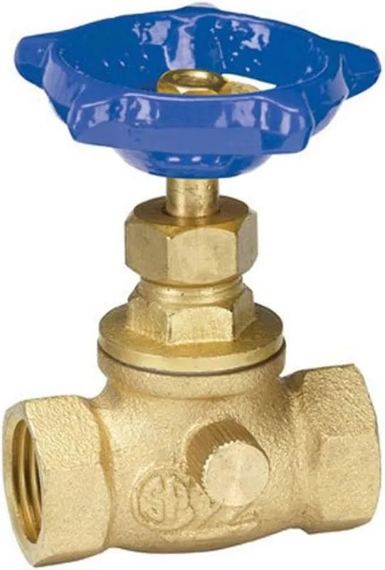 Homewerks Worldwide 220-2-12-12 Half Inch Brass Stop & Waste Valve