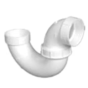 Charlotte 708P112 PVC P-Trap 1-1/2 in