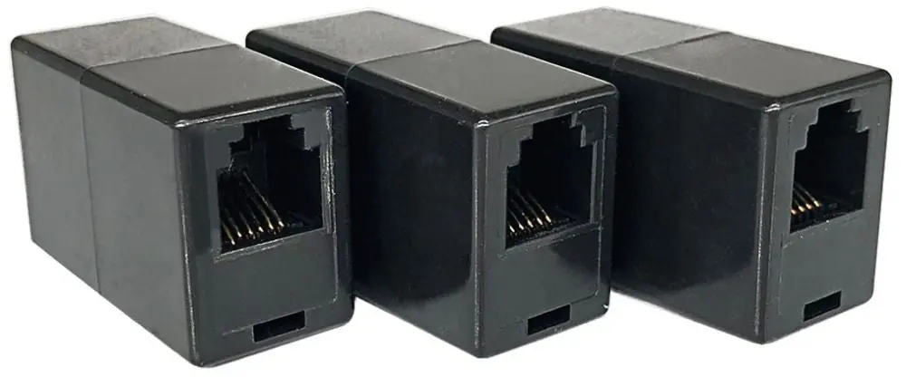Leviton CCSRJ-3FF S6000 CT Cable RJ12 F/F Adapter