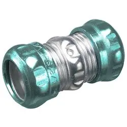 Arlington 833RT Steel EMT Compression Coupling Rain Tight (1-1/4 inch)