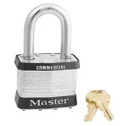 Master Lock 25LFWO Tumbler Padlock Keyed Different 2 Width