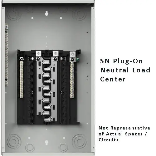 Siemens SN3030L1200W Main Lug Load Center 200A 30 Spaces / 30 Circuits