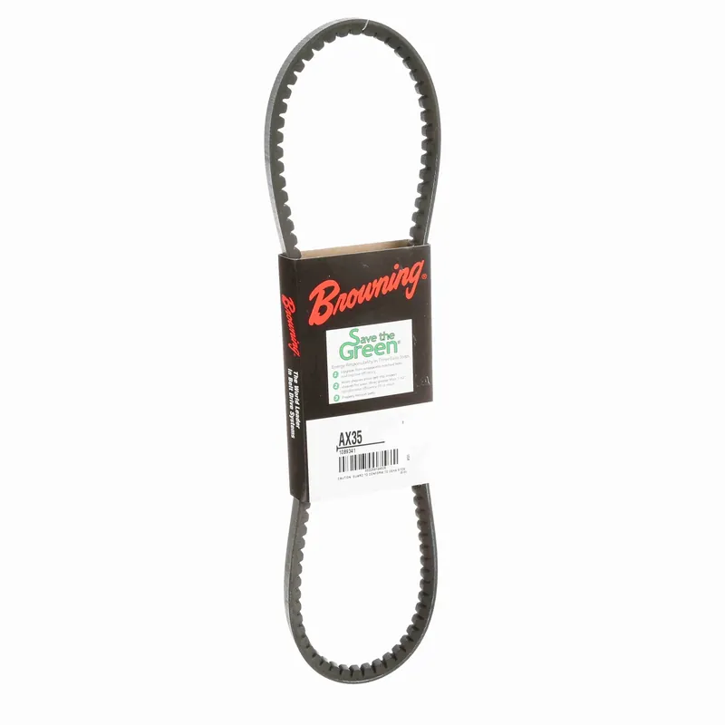 Browning 1089341 AX35 Gripnotch Belt Cogged 1/2 Inch Belt Width Replacement 1089341