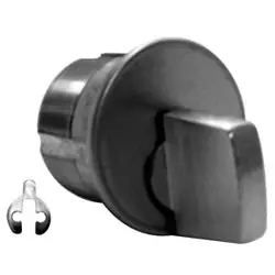 KABA ILCO CORP 7151TK2-26D Mortise Lock Cylinder, Turn Knob, 1.15 Diameter x 1-5/16 Length, Satin Chrome