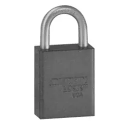 American Lock A1105BLUKZ Safety Padlock Zero-Bitted 1-1/2 Width
