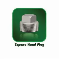 Penn MACHINE 12203310 Square Head Pipe Plug 1 in NPT End Style
