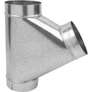 Gray Metal South 5X4X3-306 5 x 4 x 3 in. Duct Tee with Crimp