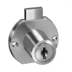 NATIONAL CABINET LOCK C8705-C346A-3 Drawer Lock, Disc Tumbler, Surface Mount, Each