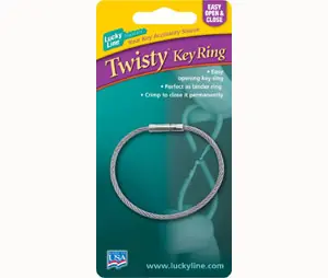 Lucky Line 83301 7 Twisty SS Cable Each Replacement MPN