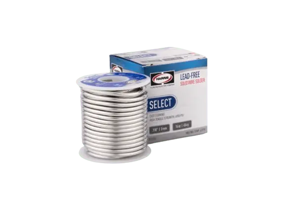 Harris Products Group WS15037 Select Lead Free Solder Wire, Tin/Copper/Selenium, 1 lb, Spool