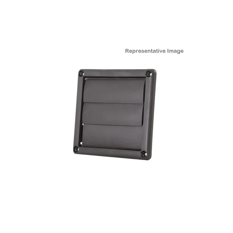 FAMCO LH8W Plastic Wall Vent 8 Inch White