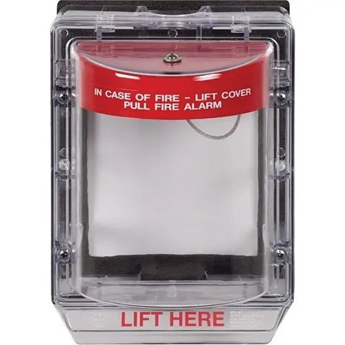 Safety Technology International STI-1155 Stopper II with Horn and Spacer Indoor/Outdoor Fire Protective Cover