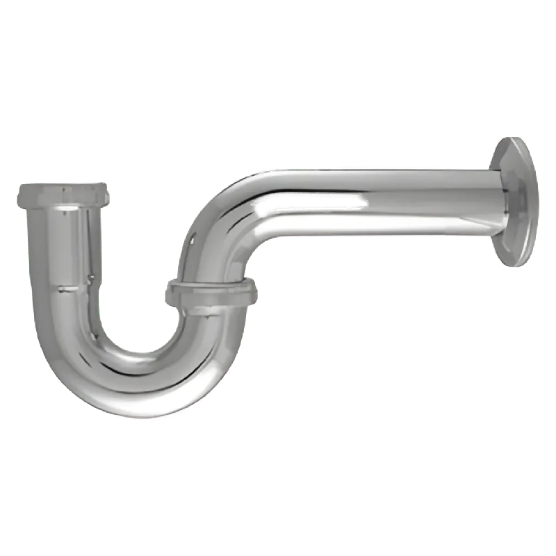 Approved Vendor BPT17-112C 1-1/2 inch 17 ga Tubular Brass P-Trap with Cleanout