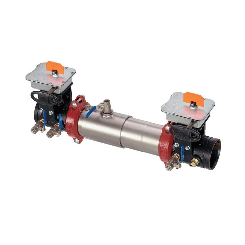 Ames Fire & Waterworks 0191222 C200 2-1/2 in. Stainless Steel Grooved 175 psi Backflow Preventer