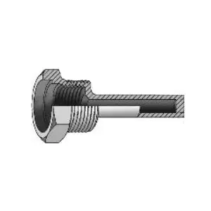 Trerice 76-4D2PBF Straight Shank Thermowell