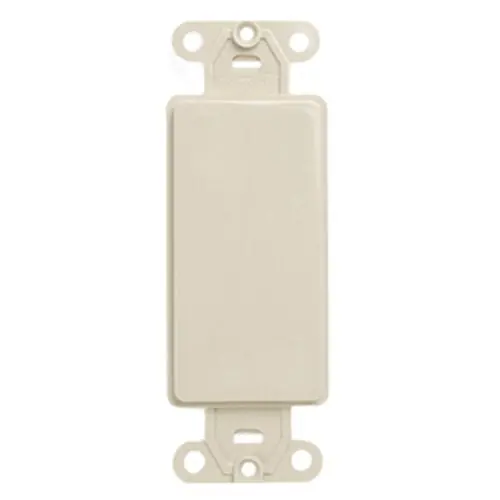 Leviton 80414-00I Quickport Decora Wall Plate Insert Ivory